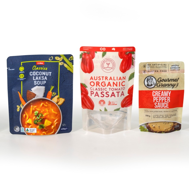 emballage personnalisé en sachet stérilisable