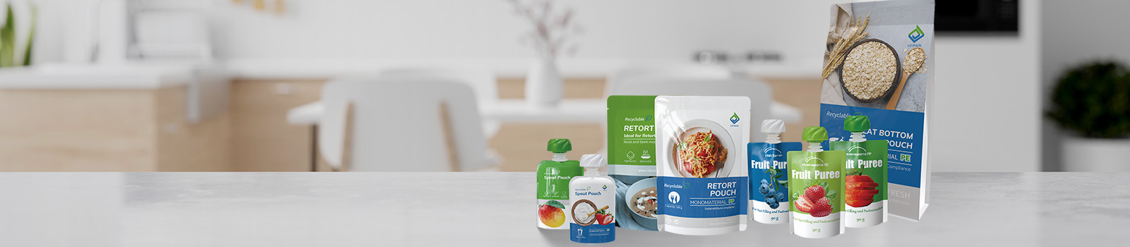 solutions d'emballage de sachets souples stérilisables